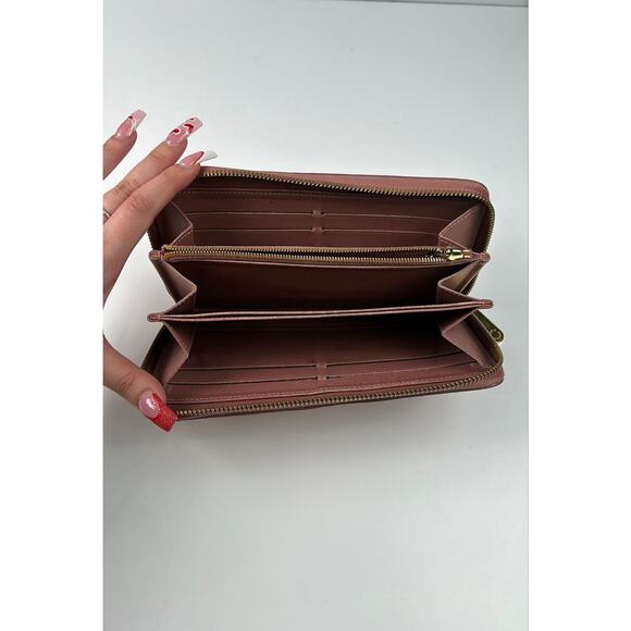 Louis Vuitton Pink Floral Ikat Continental Wallet - Picture 3 of 7